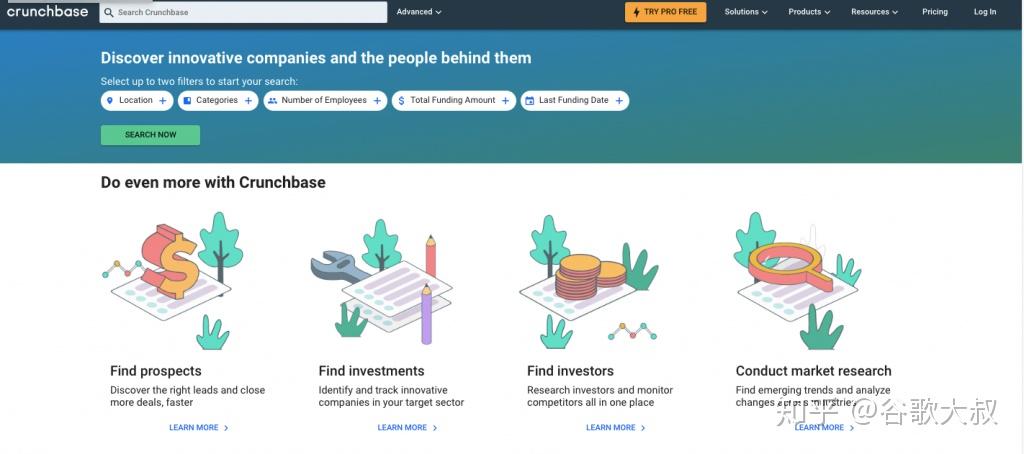 Crunchbase是什么？怎么用? - 知乎
