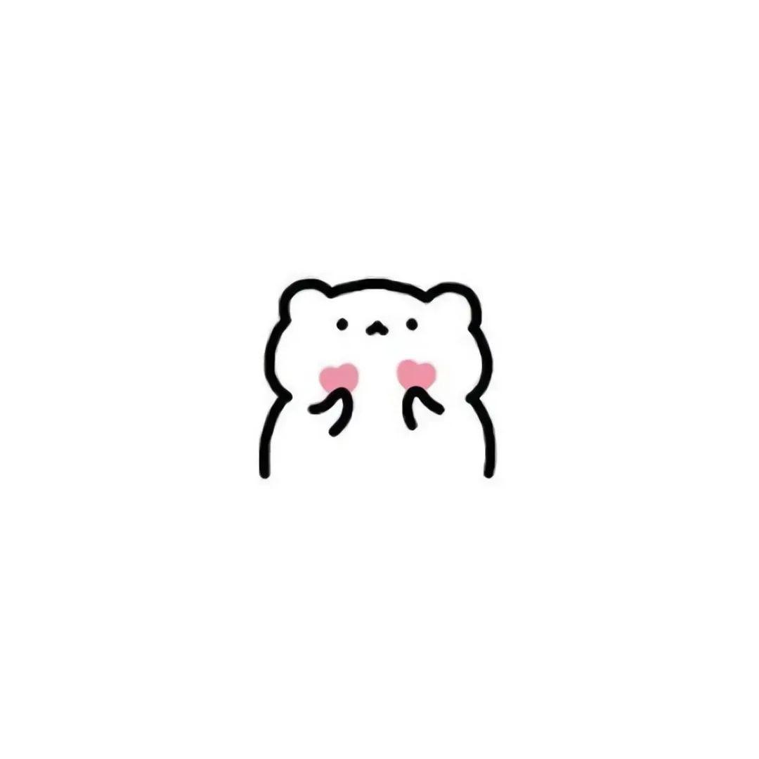 有没有像这样的白色简约头像