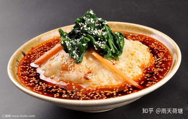 老家陕西宝鸡凤翔柳林 不能算个菜,应该是面食.学名水围城.好吃到爆