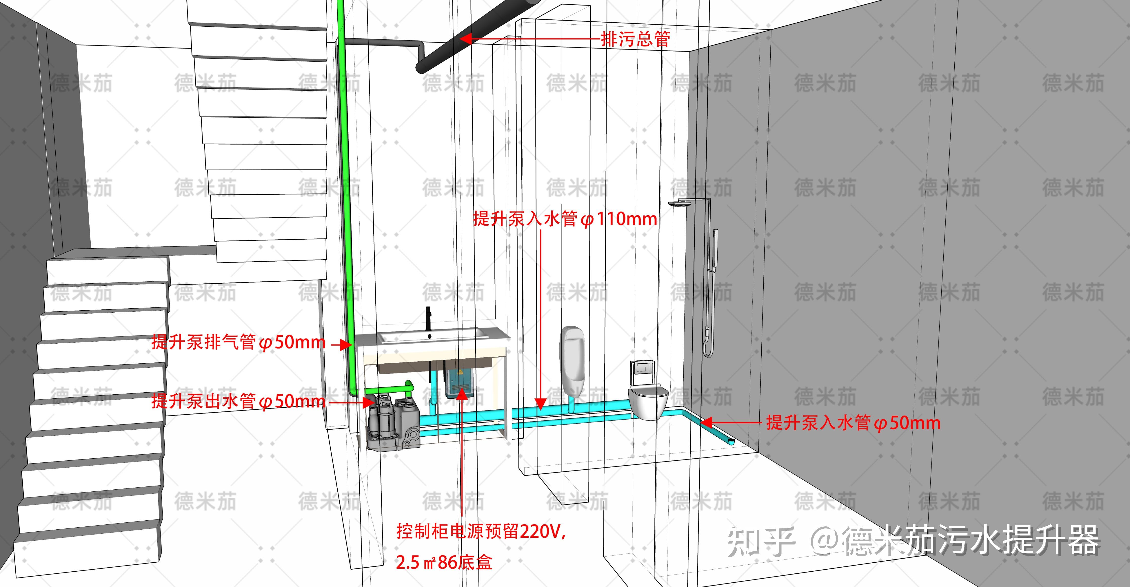 地下室怎么排水图解图片