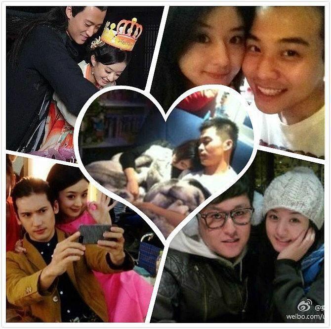 错点鸳鸯赵丽颖过生日,戚迹一起拍的宣传照丁子峻多年好友赵丽颖自己