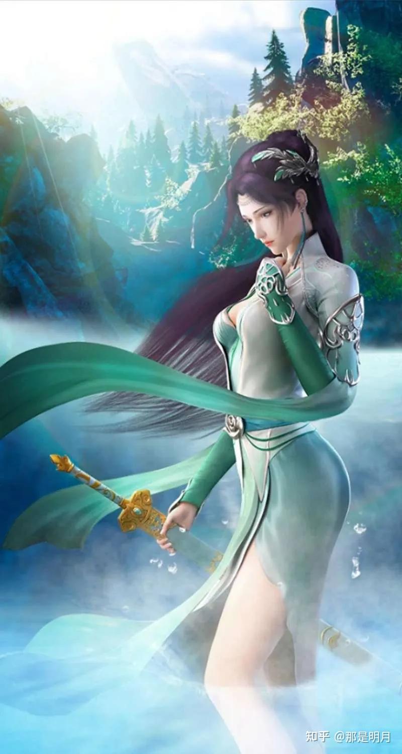 可以分享一下国漫女神游戏cg美女的高清壁纸吗