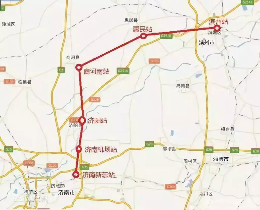 望下飞机就坐高铁根据《环渤海地区山东省城际轨道交通网规划(调整)》