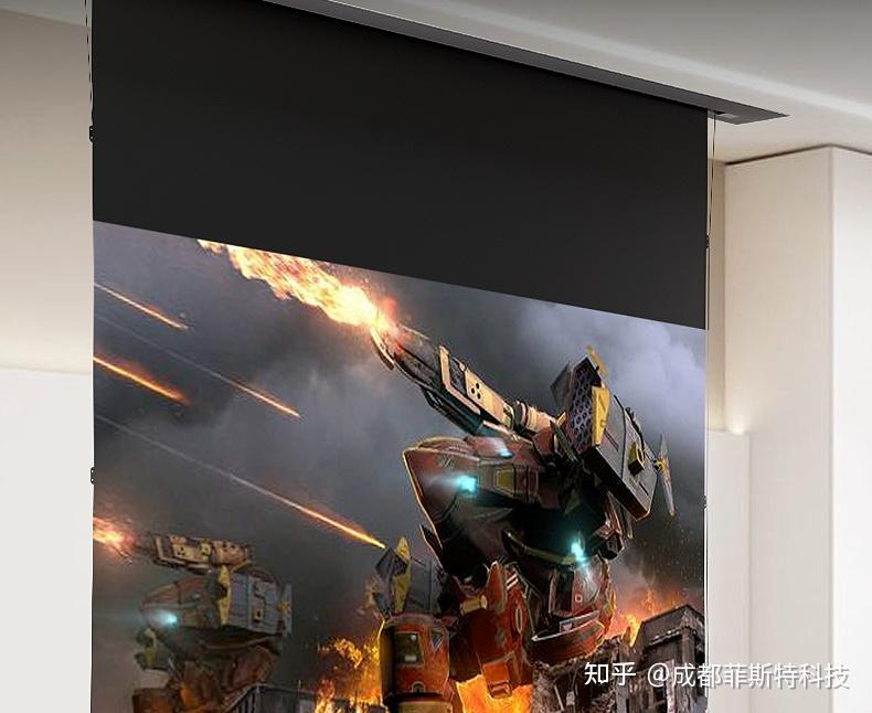 该款产品不仅拥有菲斯特菲涅尔光学屏各项画面提升能力,更与智能家居