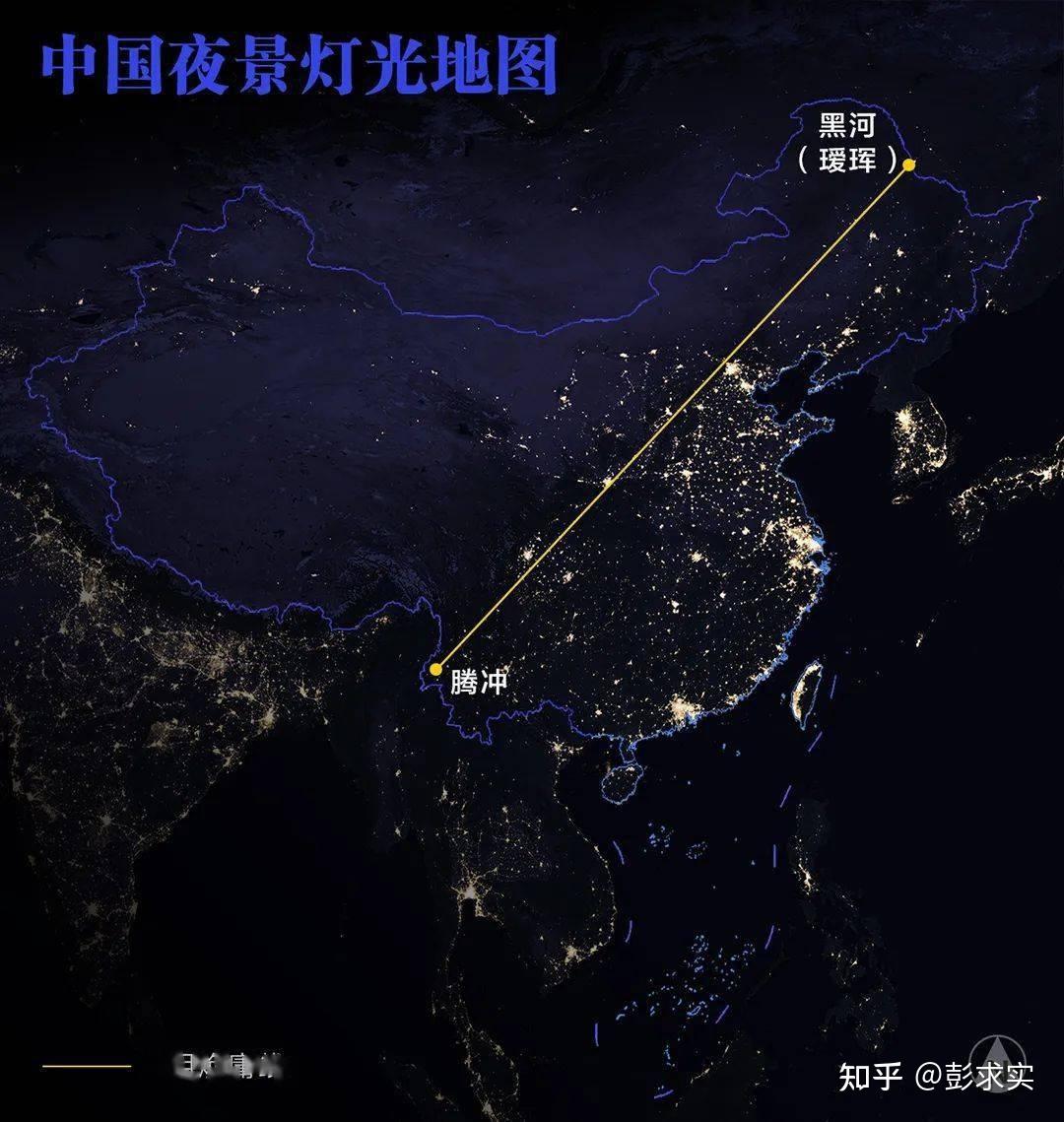 胡焕庸线的新数据 课程分享42 - 知乎