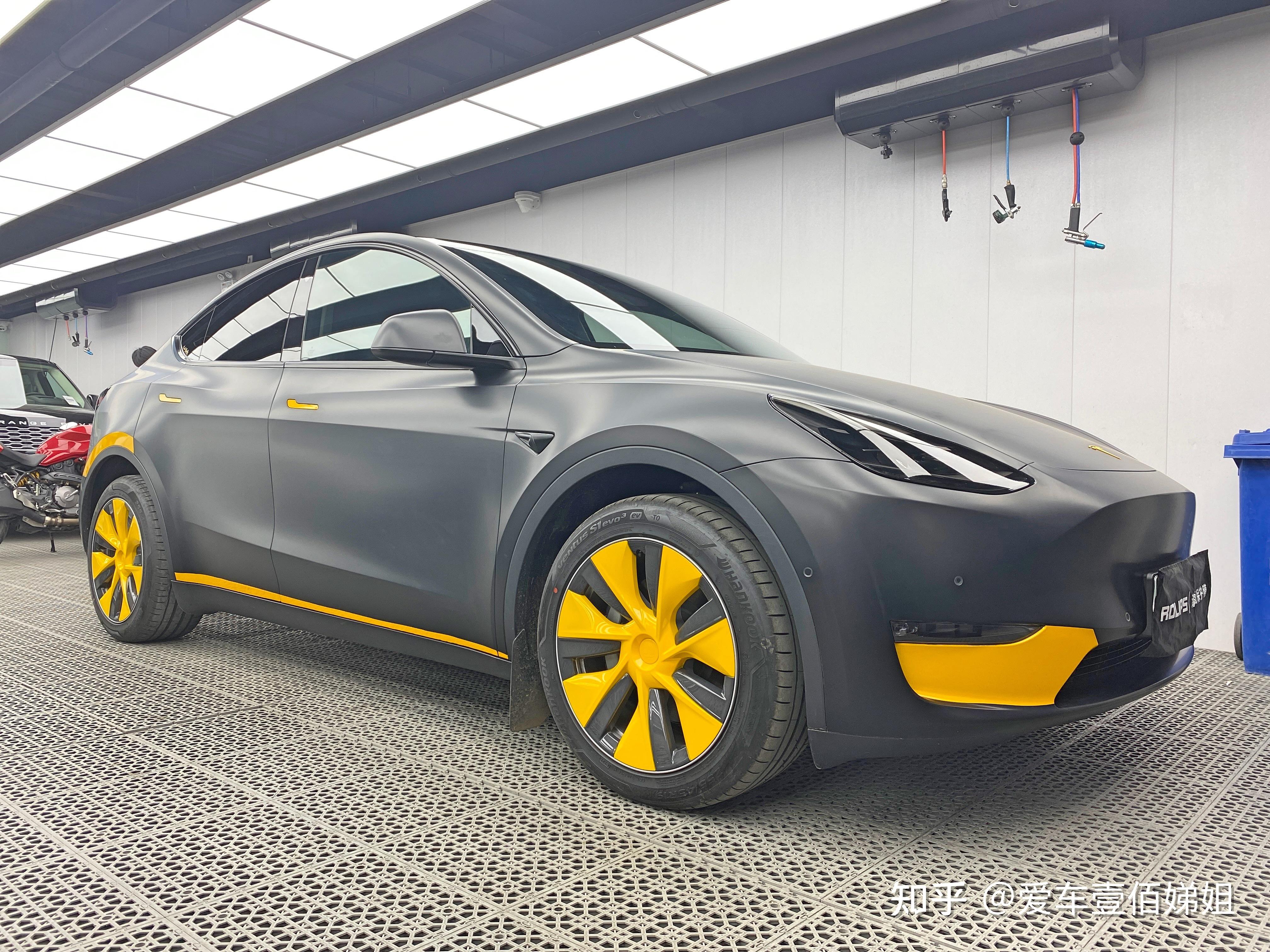 哑光车衣modely施工隐形车衣帅到尿崩的感觉