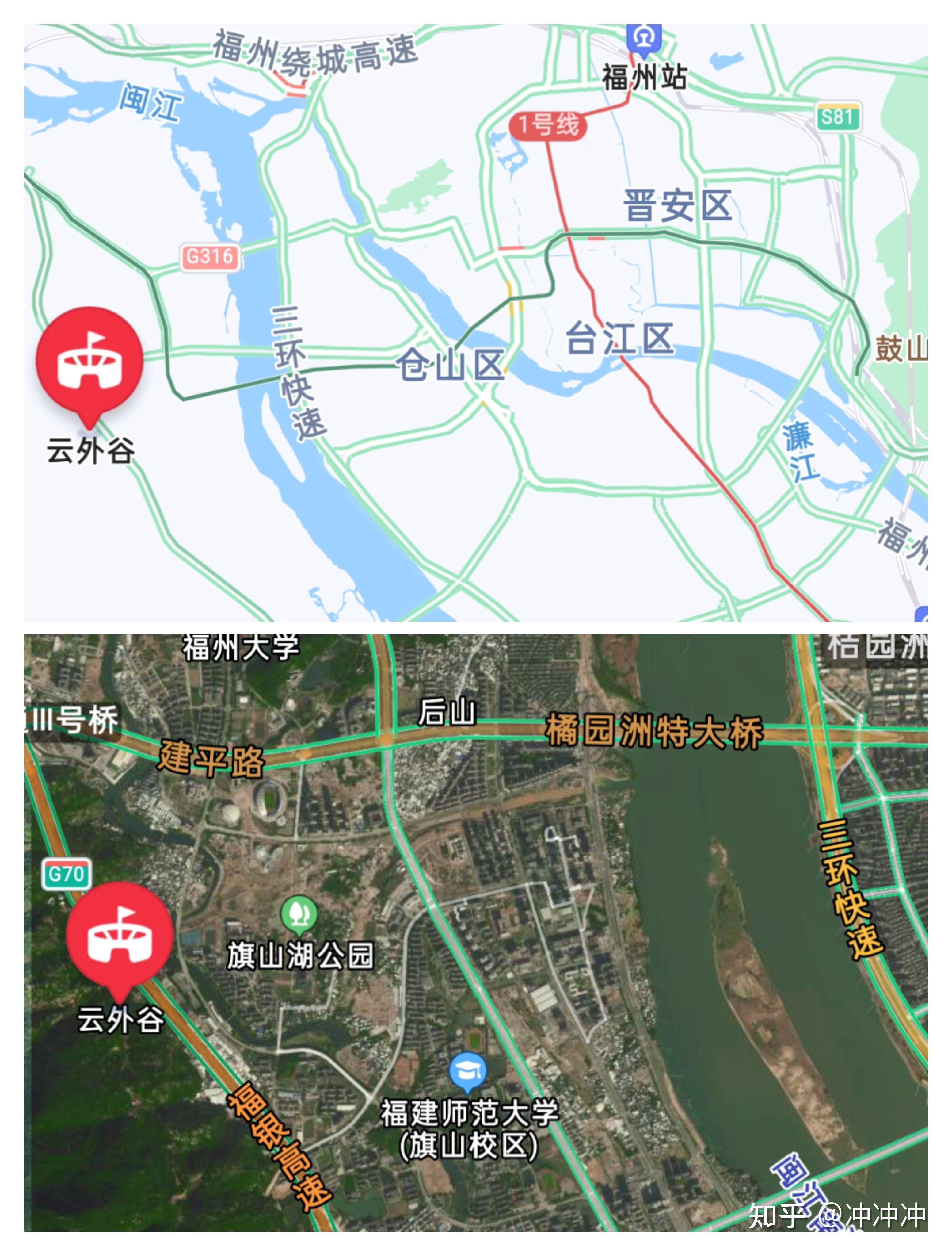 福州大学城地图平面图图片