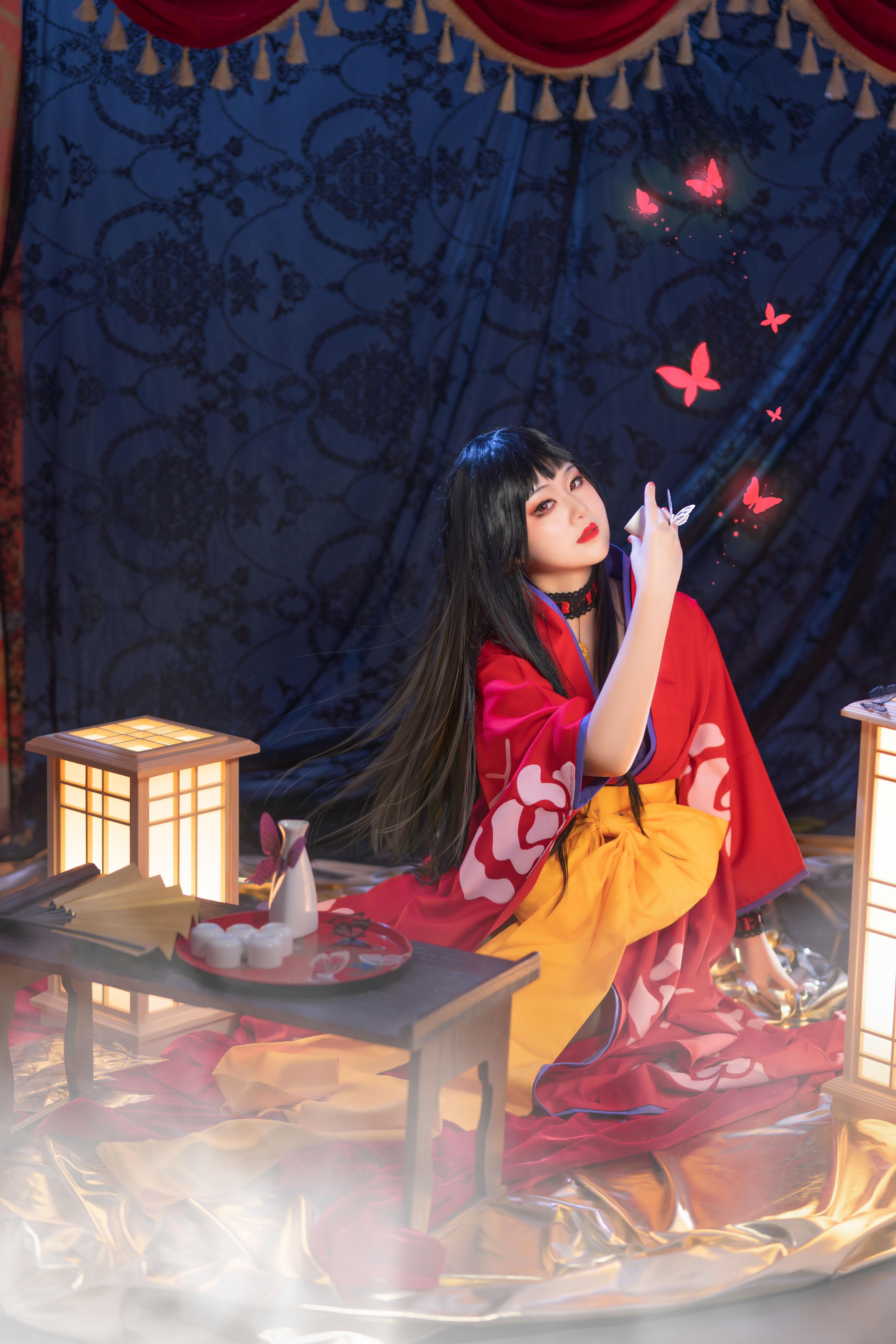 四月一日灵异事件簿壹原侑子cosplay