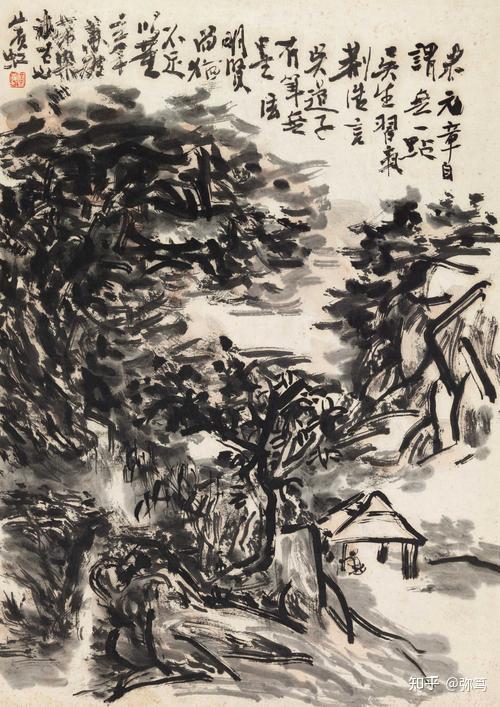 古色古香-国画用墨之五色六彩七墨 - 知乎