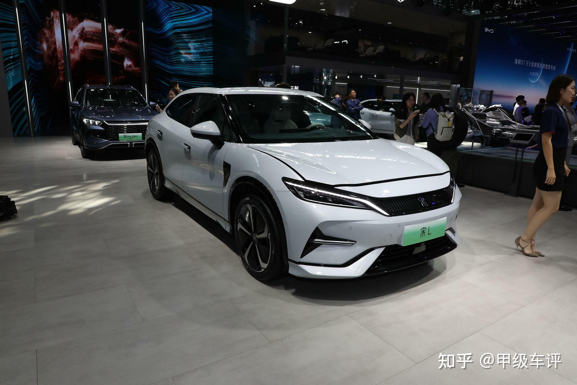比亚迪全新纯电车型"宋l"上市,售价18.98万元起,三种动力可选