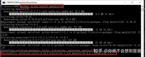 Python matplotlib Python matplotlib