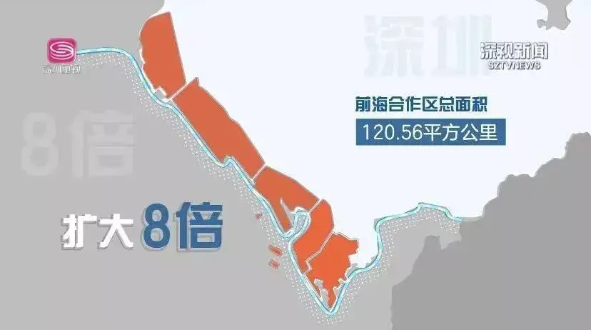 深圳前海扩容地图图片