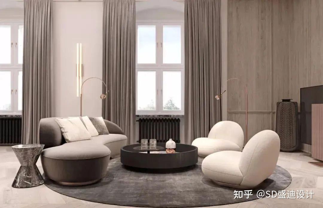 盛迪设计 | 欧式轻奢私宅 · 古典与现代邂逅 - 知乎