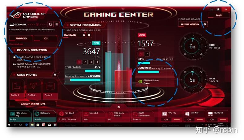 Rog gaming center не видит видеокарту