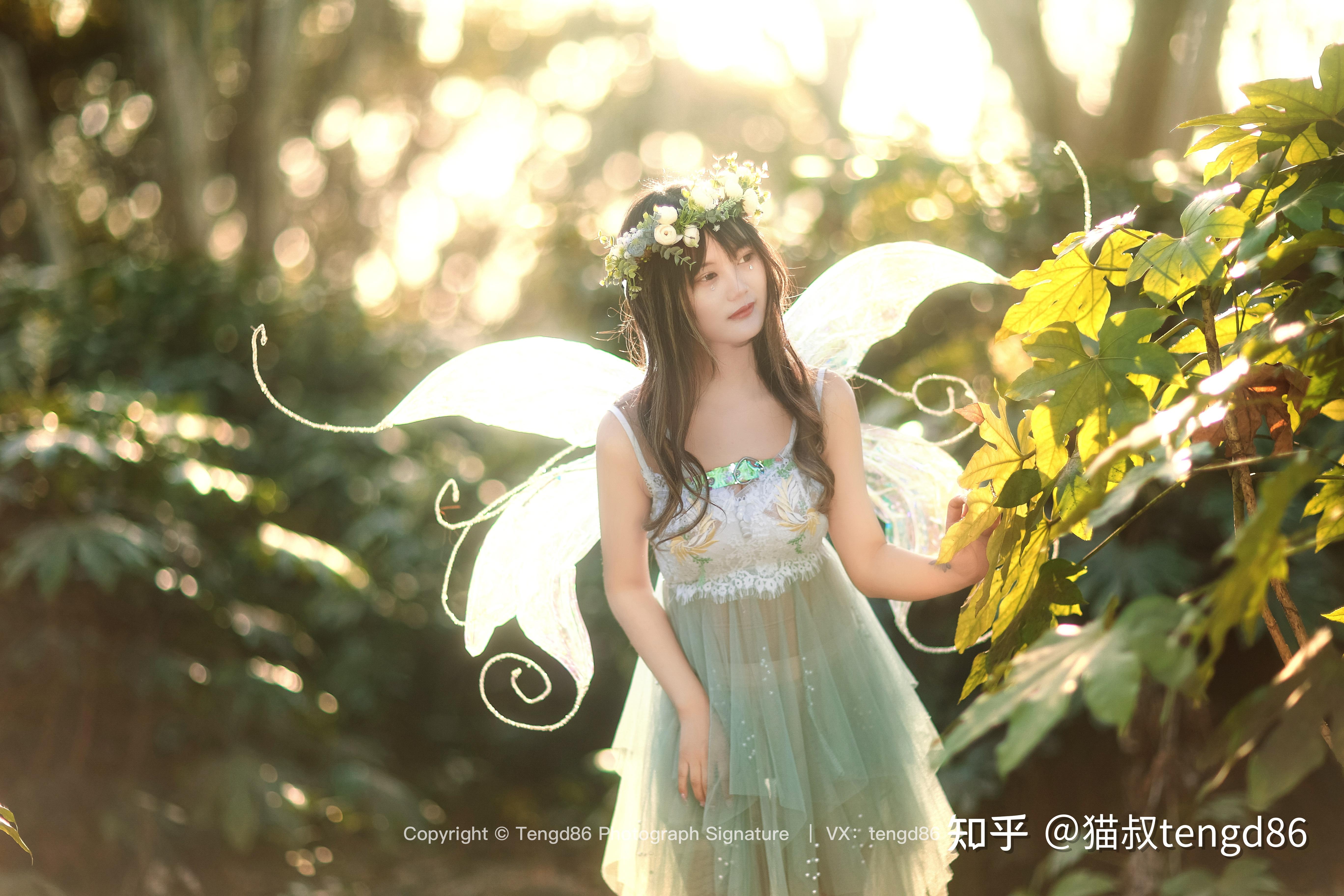 baby精灵写真get森系发光精灵写真