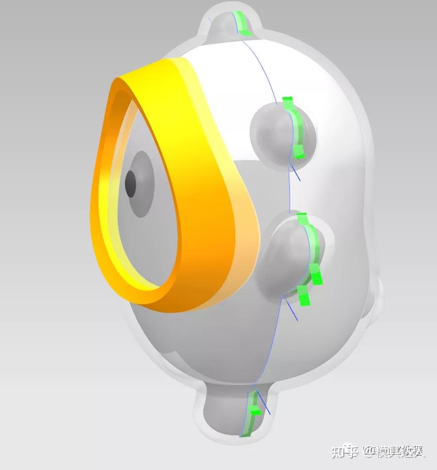 1,首先咱们导入一张冰敦敦的图片到ug软件中,用光栅图像建模的方式