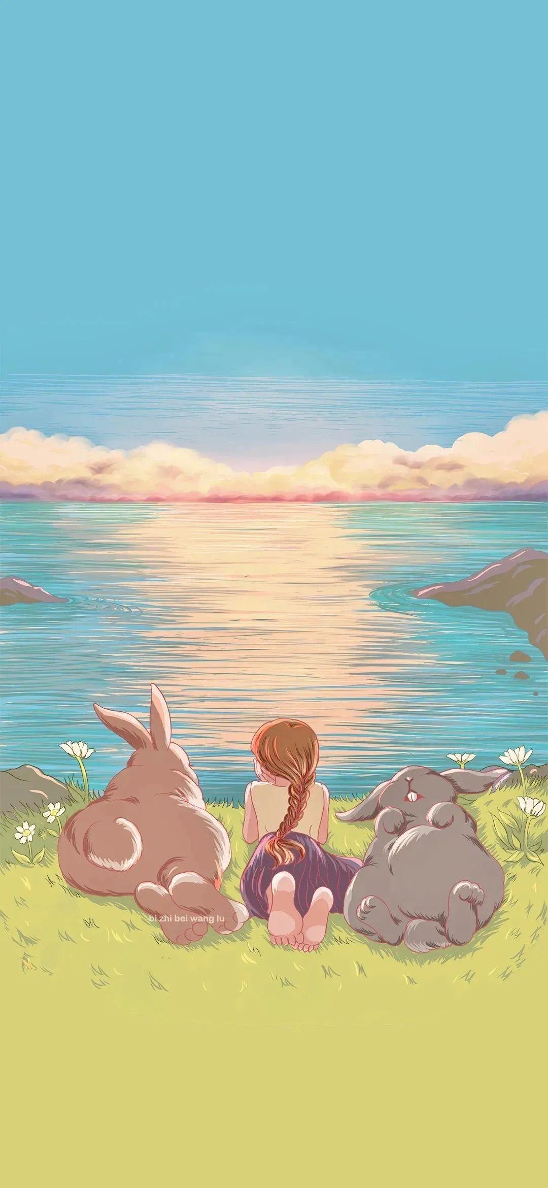 有哪些治愈系的二次元图片壁纸