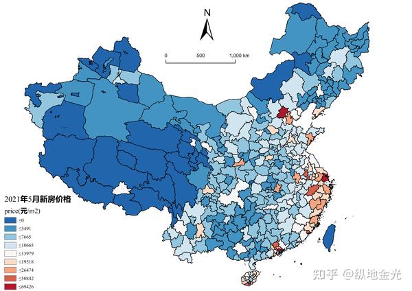 2021年5月全国新房成交价格分析 - 知乎