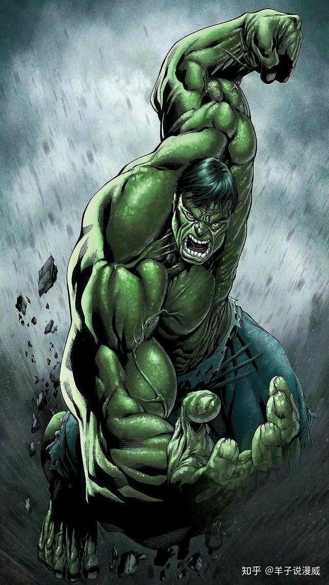 漫威漫画人物介绍:绿巨人——浩克 - 知乎