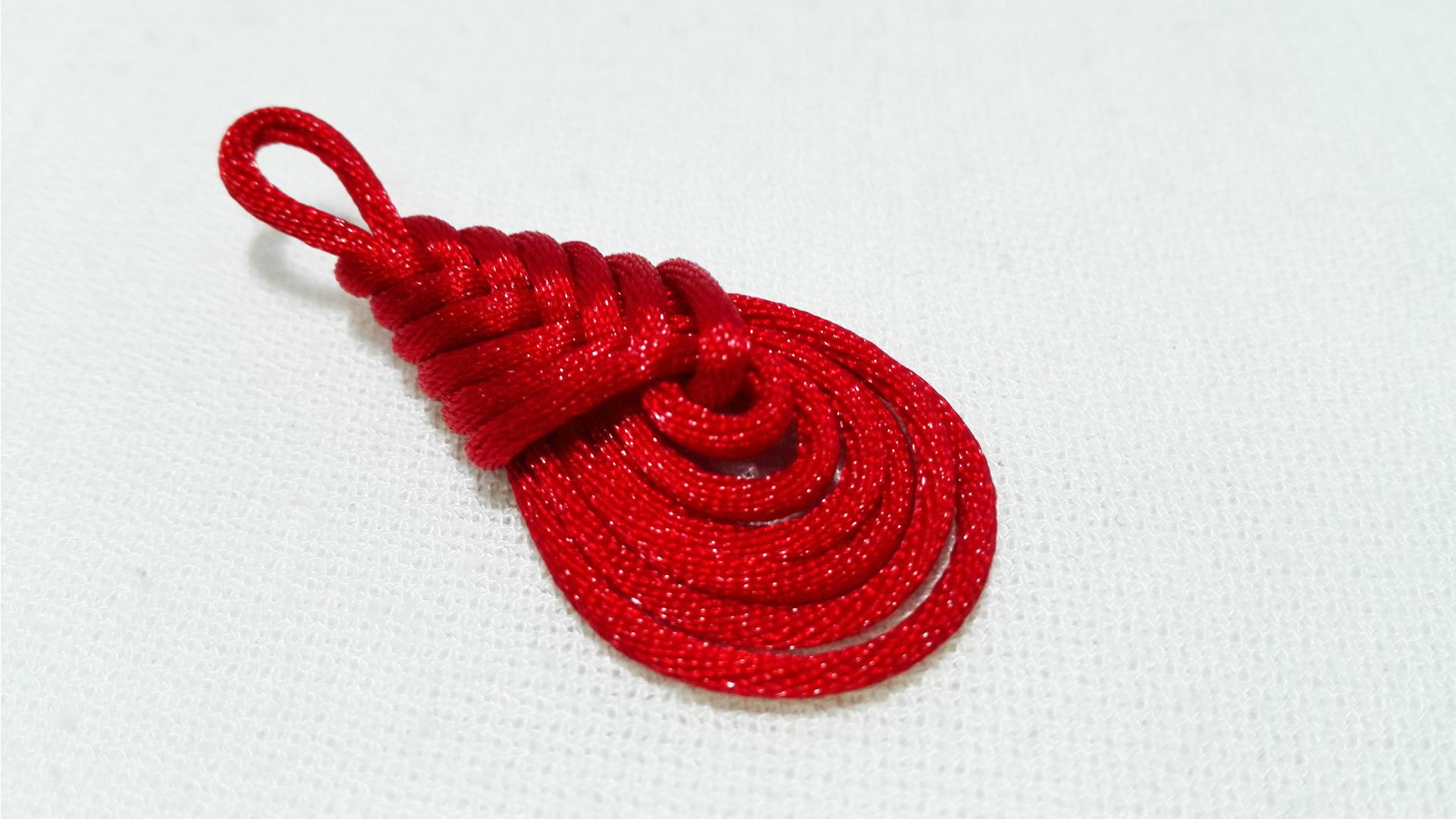 木子手工:diy中国结基础结之琵琶结编法图文教程 - 知乎