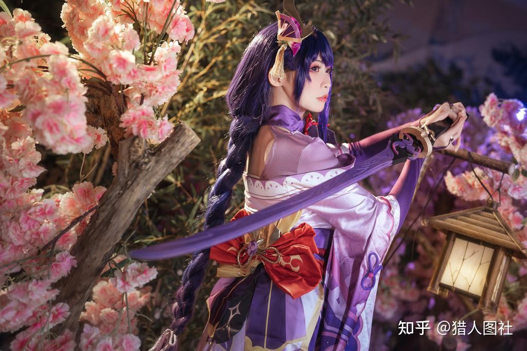 樱岛嗷一 – 雷电将军 cosplay美图 cos写真套图合集 - 知乎