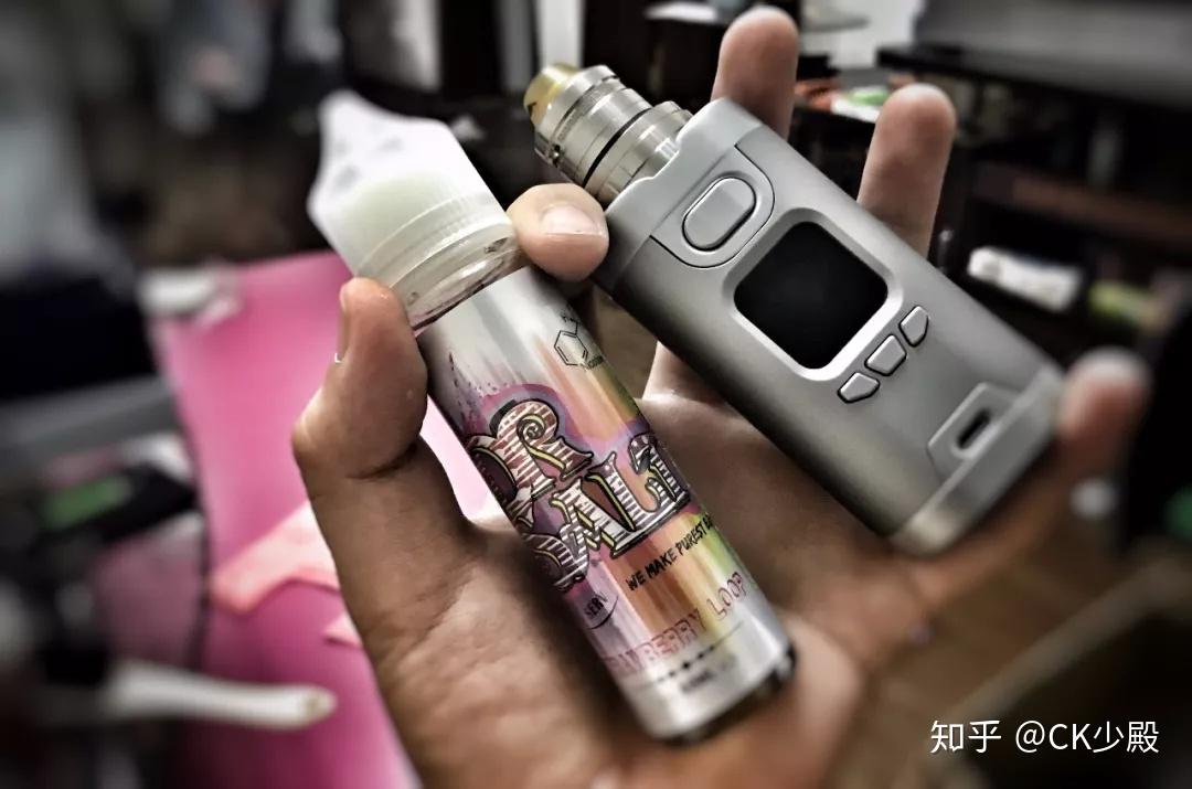 彩虹佳酿丁盐也能大烟雾drsalt彩虹版系列烟油分享