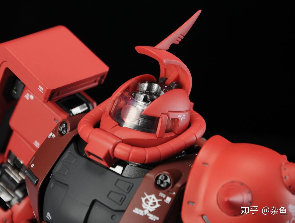 高达40周年买点啥? 万代 GFFMC MS-06S 夏亚专用扎古II - 知乎