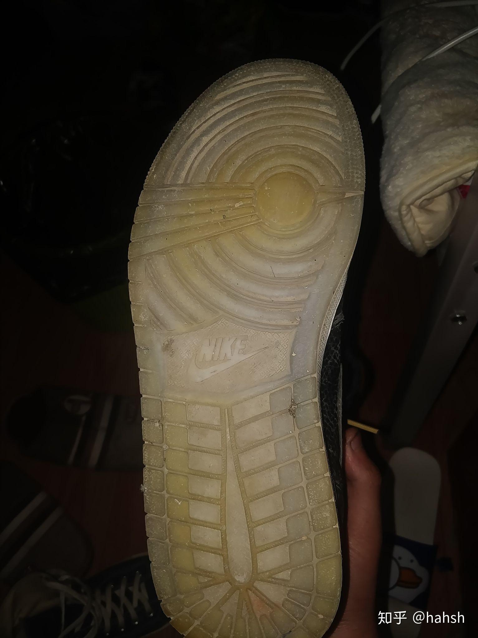 耐克的半透明大底会和水晶底一样氧化发黄吗? - 知乎
