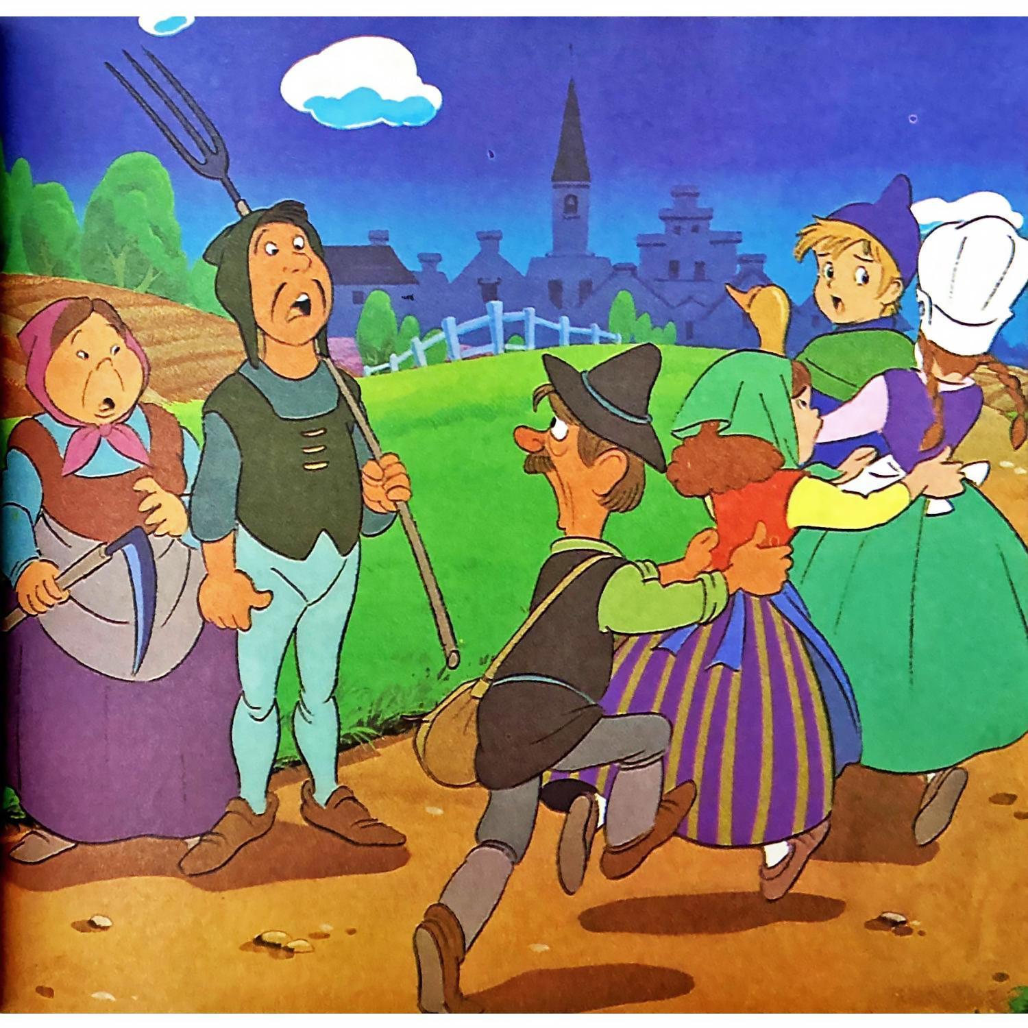 【童话名著·绘本】德国·格林兄弟《金鹅》