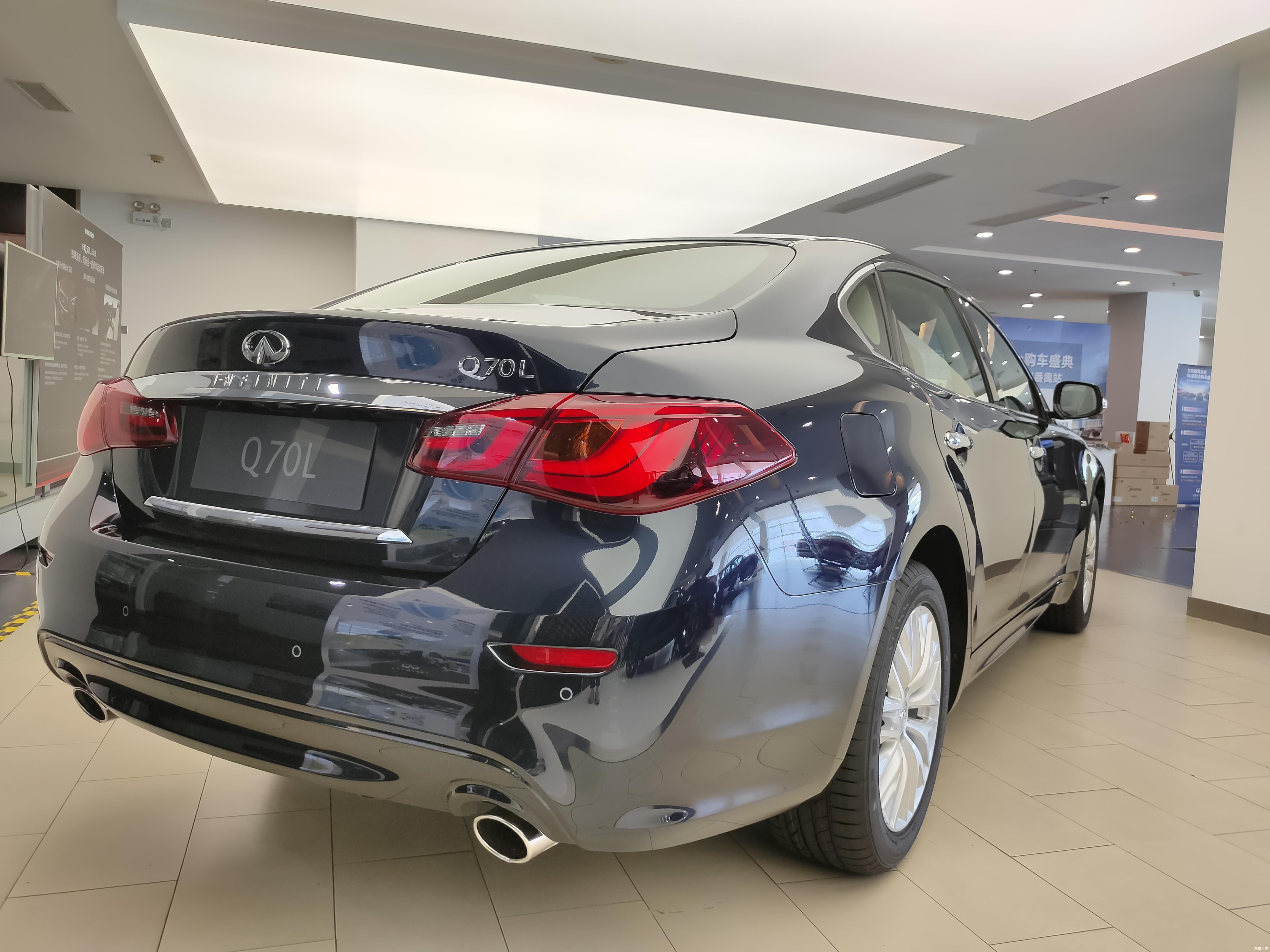 到店实拍广州地区英菲尼迪q70l优惠6万