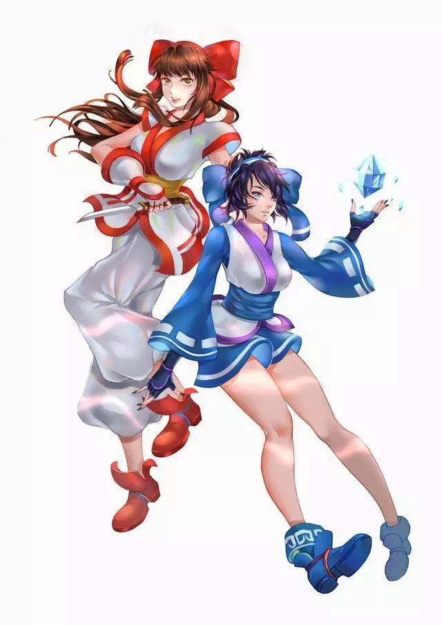 《侍魂》娜可露露和莉姆露露