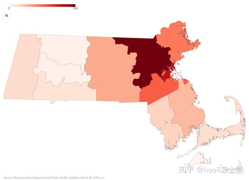 美国马萨诸塞州疫情图片