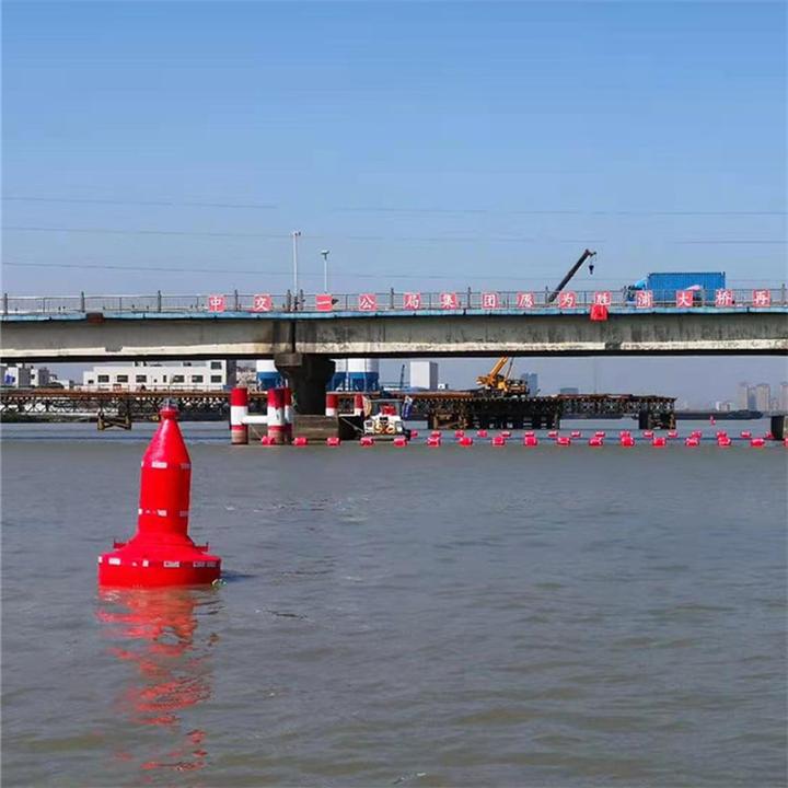 施工水域助航警示标志航标 装一体式航标标塑料浮标应用图 - 知乎