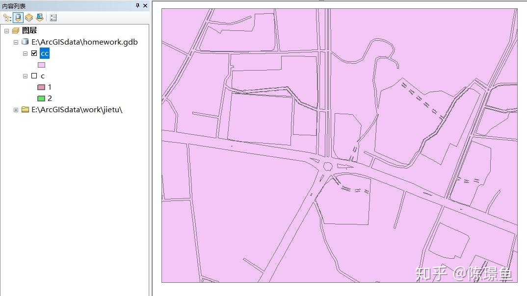 arcgis簡易自動矢量化地圖 - 知乎