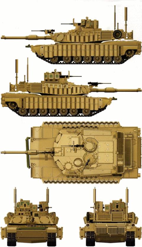 m1a2sep装甲厚度图片