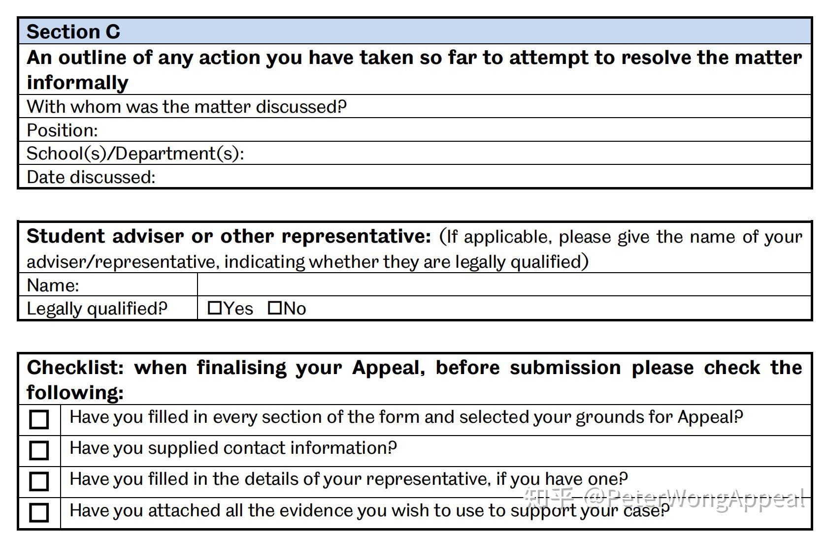 英國謝菲爾德大學academicappealreportform