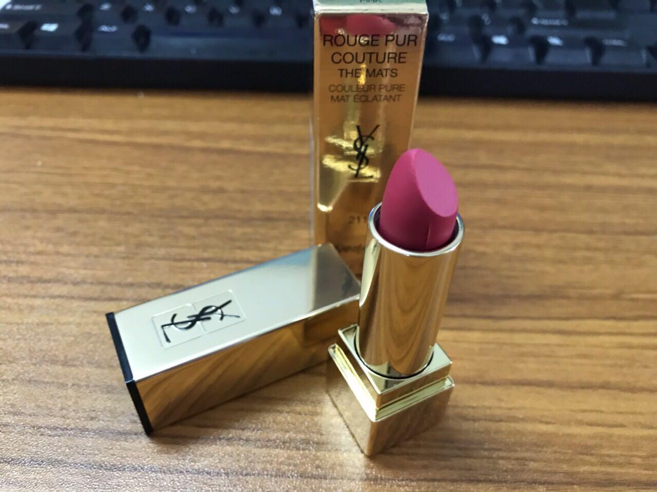 ysl圣罗兰口红211哑光新色气质女生利器