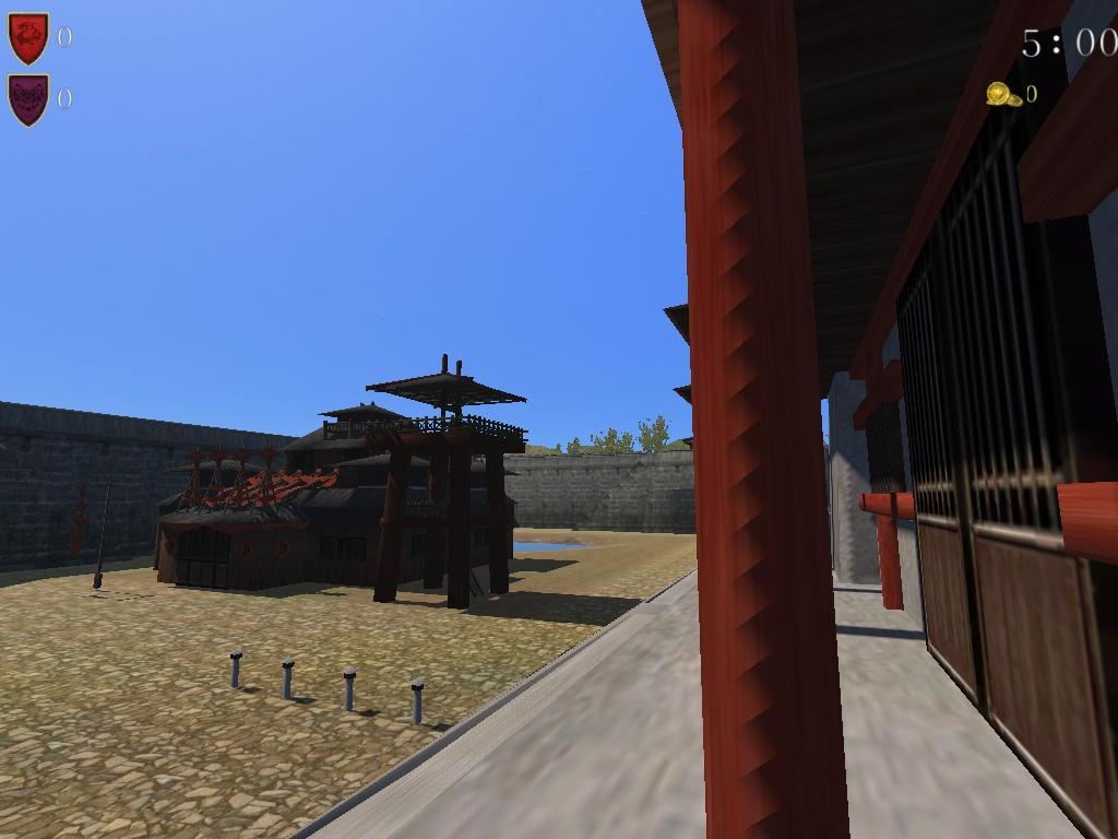 里面有兵营城门联机攻城模式的地图《汉武风云:汉匈全面战争战团简易