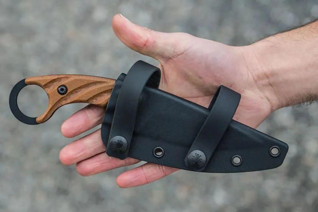 美国topsknives尖端战术cut40combatutilitytool战斗实用karambit刀