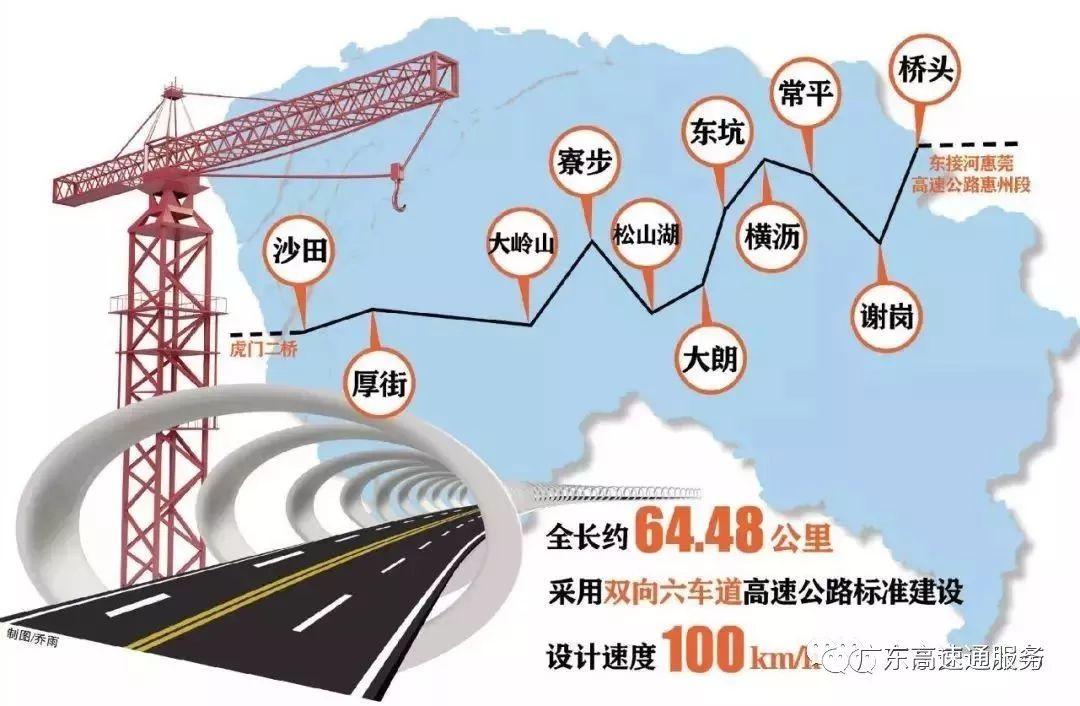 莞番高速一期计划5月1日前通车