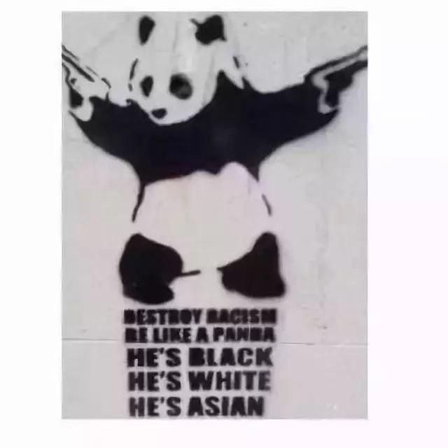 相比起班克西的作品而言, 我觉得他的身份并不值得刨根问底.