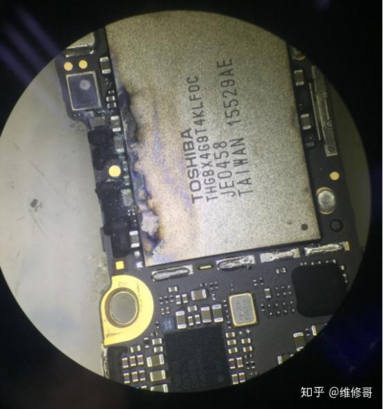 进水不开机的iPhone6sp，主板发霉腐蚀，没想到这么简单修好了 - 知乎