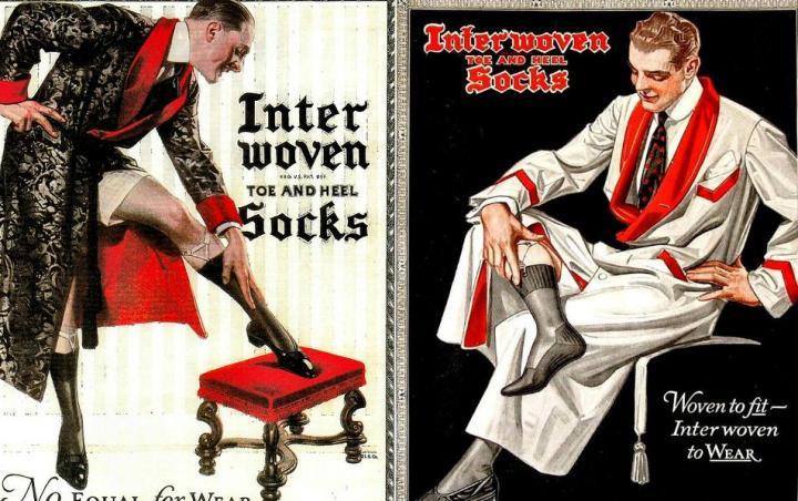 随后,丝袜的风潮逐渐在欧洲蔓延,各种颜色的紧身裤袜,是许多上流社会