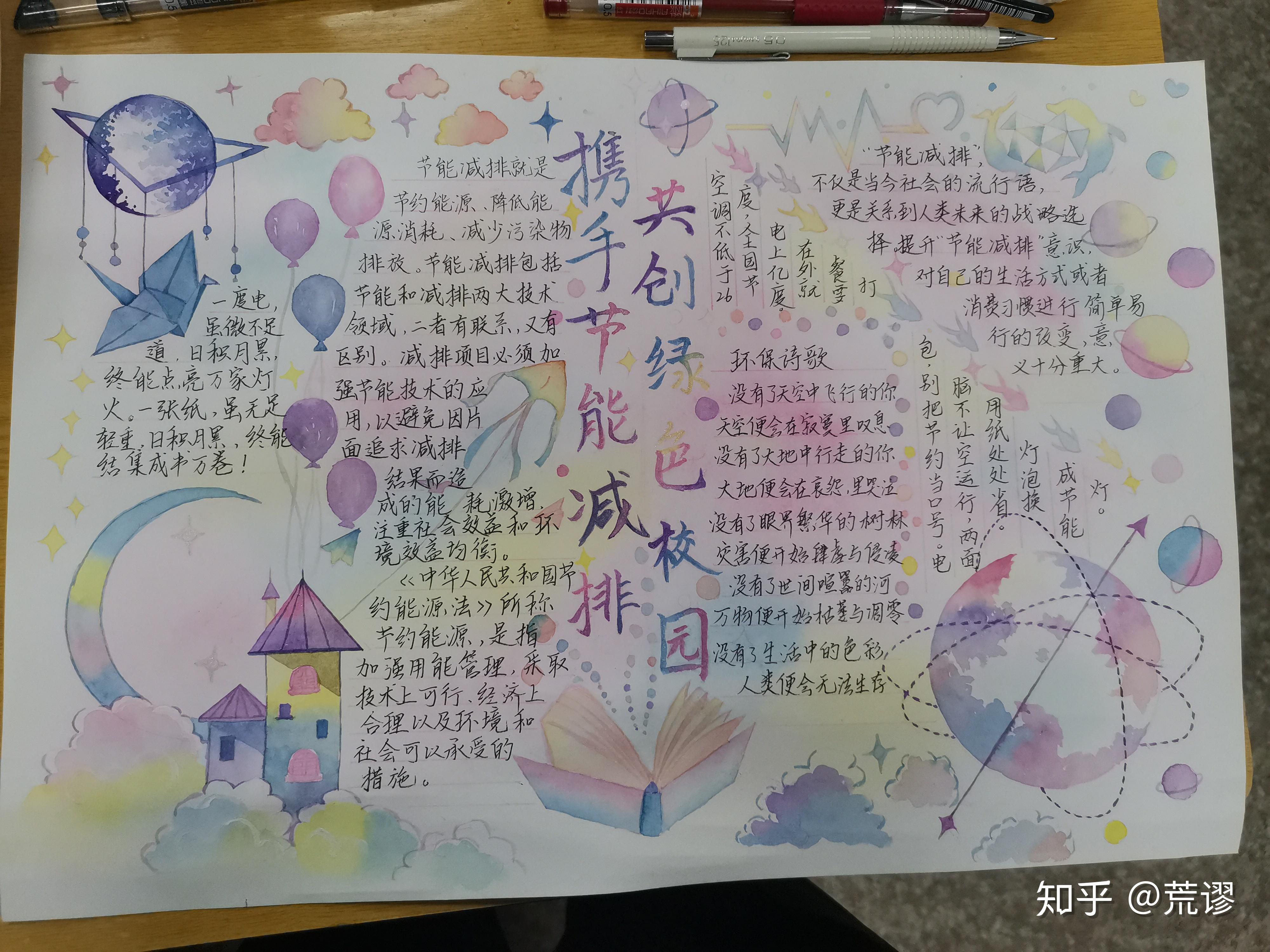 有哪些手抄报让你惊艳无比? - 知乎
