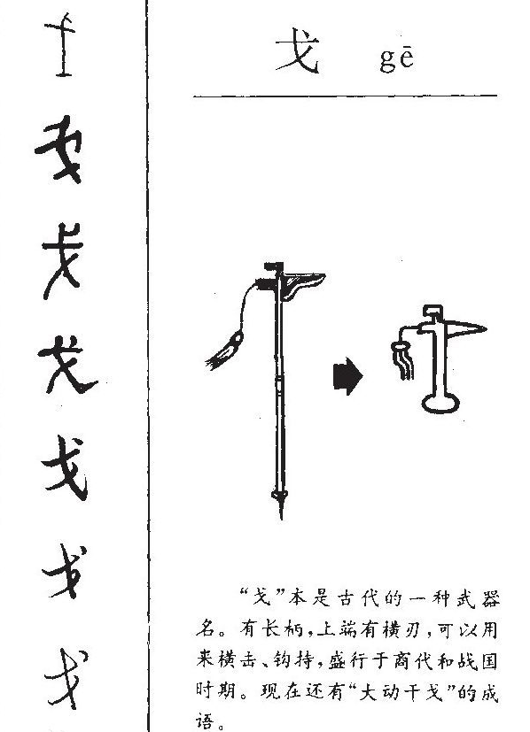 戈戌戊戍戎 几兄弟的真实样貌 知乎