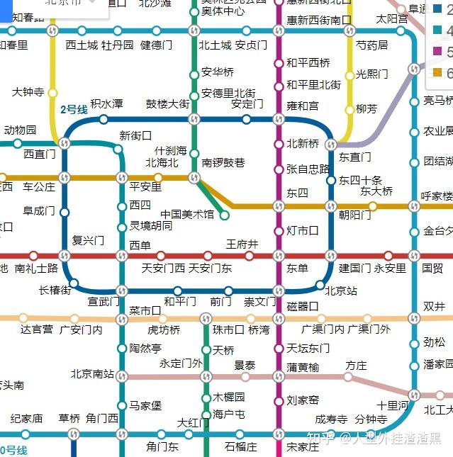 北京5号地铁线路图图片