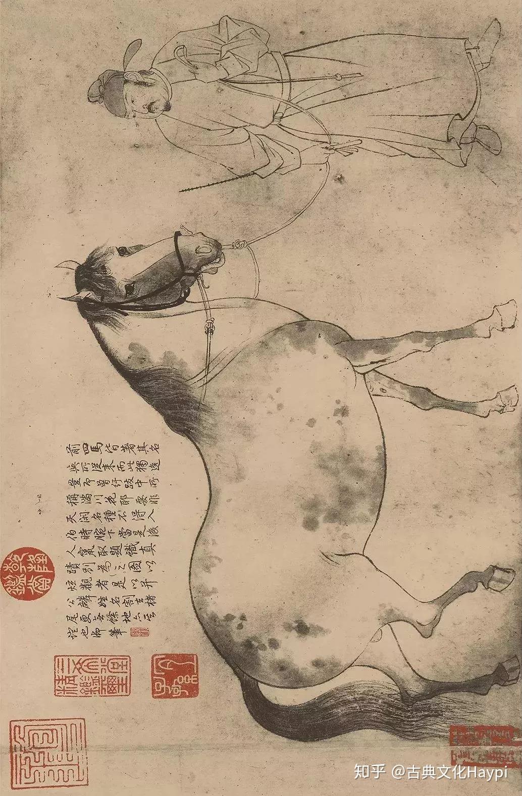 “宋画第一人”李公麟《五马图》高清全图欣赏 - 知乎