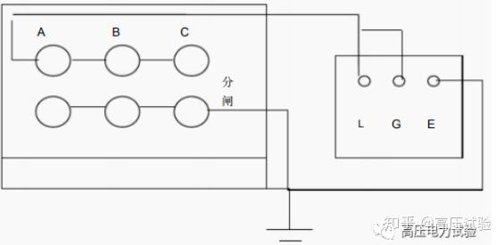 绝缘电阻测试接线图图片