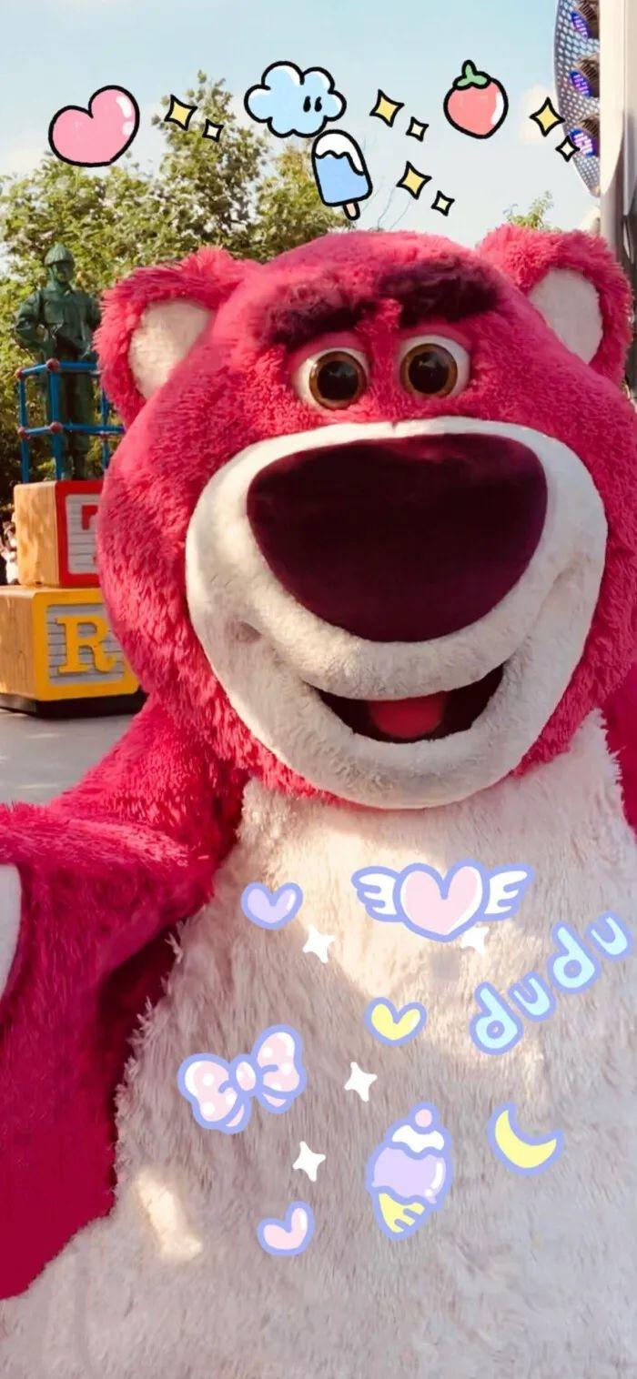 草莓熊壁纸套图壁纸小清新高清壁纸