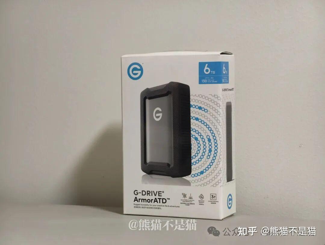给创作者的野战装备:G-DRIVE ArmorATD三防移动硬盘